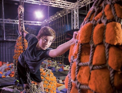 Just jumping doesn't cut it anymore for trampoline parks